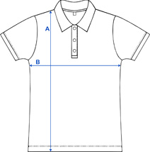 Polo Short sleeves Pattern - Man| Straight cut