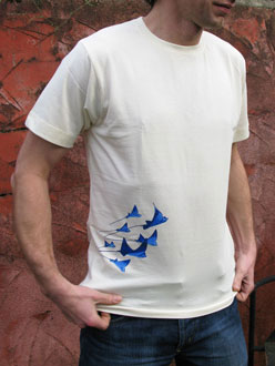 tee-shirt plongée homme Dykkeren Eagle Rays raies
