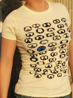 tee-shirt plongée femme Dykkeren Masques