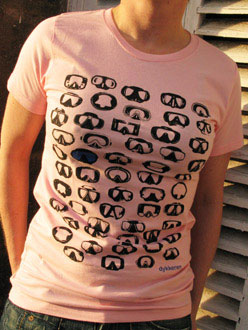 tee-shirt plongée femme Dykkeren Masques