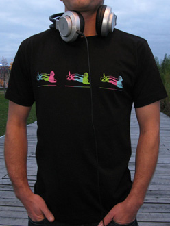 tee-shirt plongée homme Dykkeren Nudipop Nudibranche Doris
