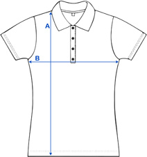 Polo short sleeves - Woman cut