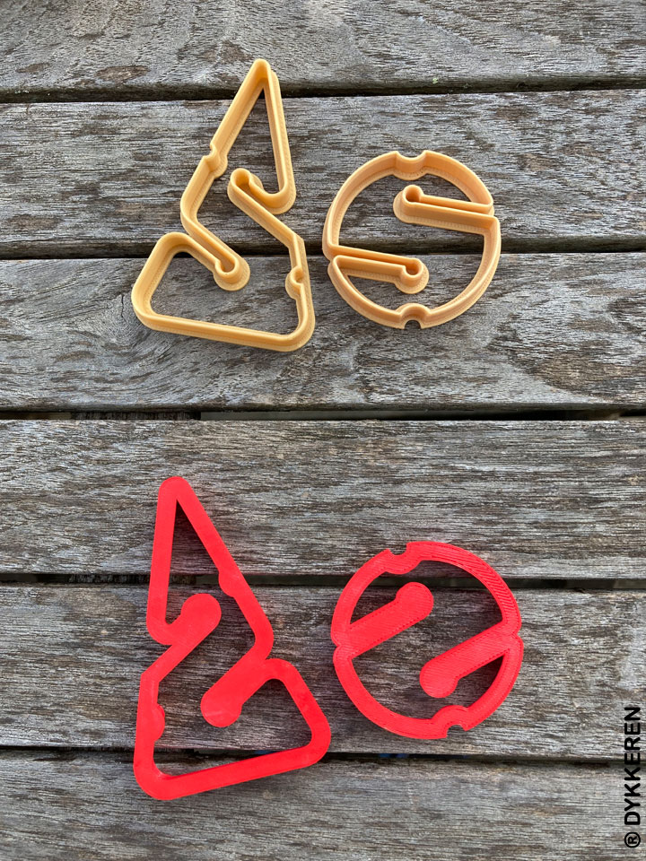 Cave shortbread cookie cutters arrow and cookie cave diving by Dykkeren The eco-friendly divewear