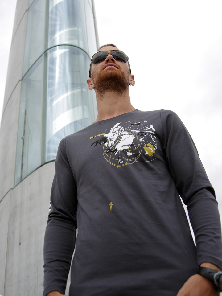 scuba dive t-shirt organic cotton Fairwear by Dykkeren The Eco-Friendly Divewear North pole Greenland for Alban Michon