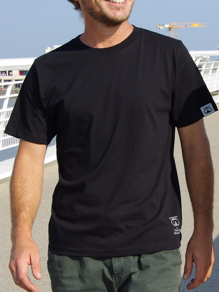 Tee-shirt en coton bio Dykkeren The Eco-Friendly Divewear Fairwear plongée Tek Plongée souterraine Record de profondeur en plongée pour Pascal Bernabé