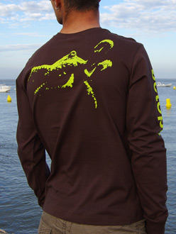 tee-shirt coton bio Dykkeren The Eco-Friendly Divewear Fairwear plongée sous-marine Octopus poulpe pieuvre tentacule céphalopode