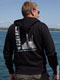 Scuba dive organic cotton Faiwear Zip Hoodie Strýtan dive center Hjalteyri Iceland by Dykkeren The Eco-friendly Divewear