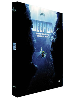 DVD documentary -330 meters under the sea Deeper of Laurent Mini Compagnie Taxi-Brousse dive cave diving world record depth french instructor Pascal Bernabé Dykkeren The Eco-Friendly Divewear