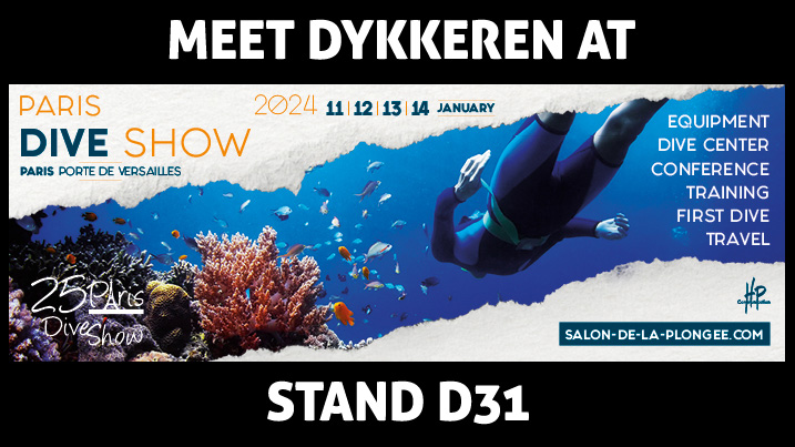 Meet Dykkeren The eco-friendly divewear at Paris Dive Show