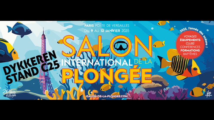 Retrouvez Dykkeren The eco-friendly divewear au Salon de la plongée